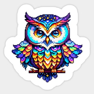 Galactic Owl Sticker